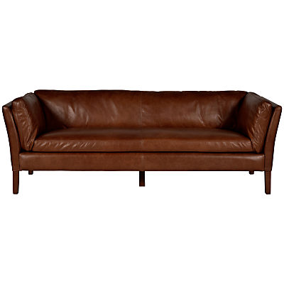 Halo Groucho Large Aniline Leather Sofa Antique Whisky Halo Groucho Large Aniline Leather Sofa Antique Whisky